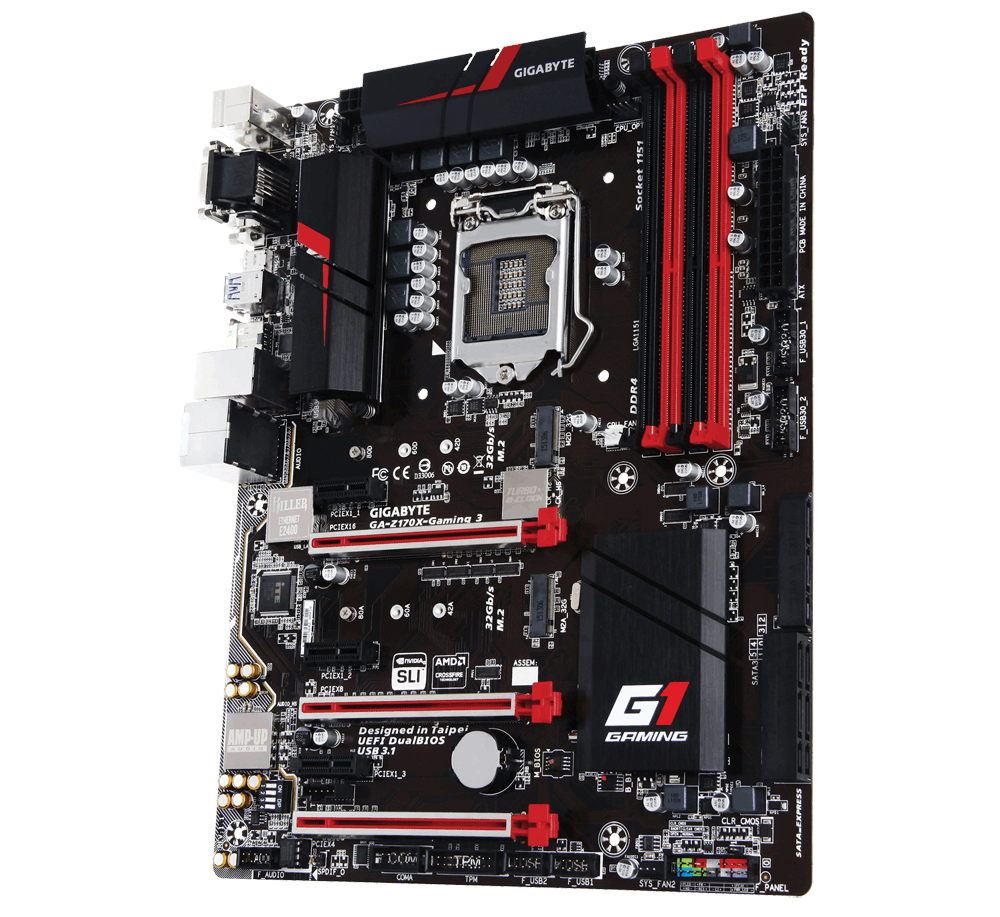 Gigabyte GA-Z170X-Gaming 3 Rev. 1.1 - Motherboard Specifications